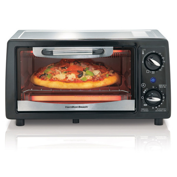 HORNO TOSTADOR 4 REBANADAS MARCA HAMILTON BEACH 31144 ALB