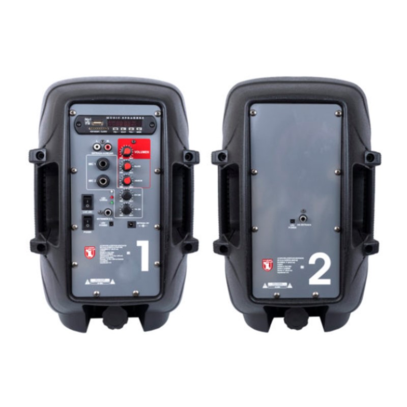 Combo de 2 Bafles Kaiser PAK-7908 Batería Recargable Bluetooth