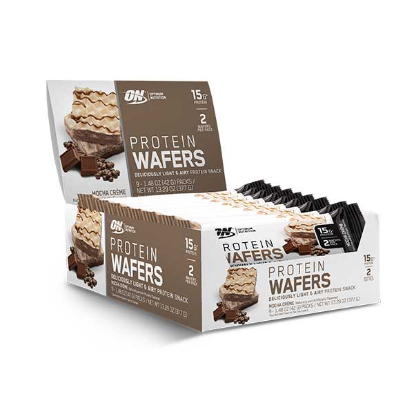 Wafers De Proteína Sabor Moka (9 Packs)