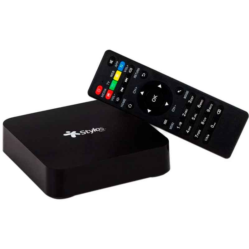 TV BOX STYLOS TECH 1GB 8GB Android 7.1 HDMI USB WIFI STVTBX1B 