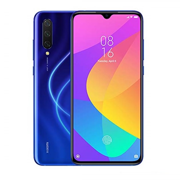 Celular Xiaomi Mi 9 Lite 128GB 6GB RAM 48MP Desbloqueado Nuevo Azul