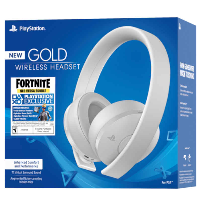Audifonos Bluetooth Sony Ps4 Gold Wireless Headset Fortnite 