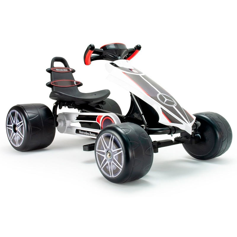 Montable Go Kart Infantil Niño Juguete Mercedes Flecha Injusa