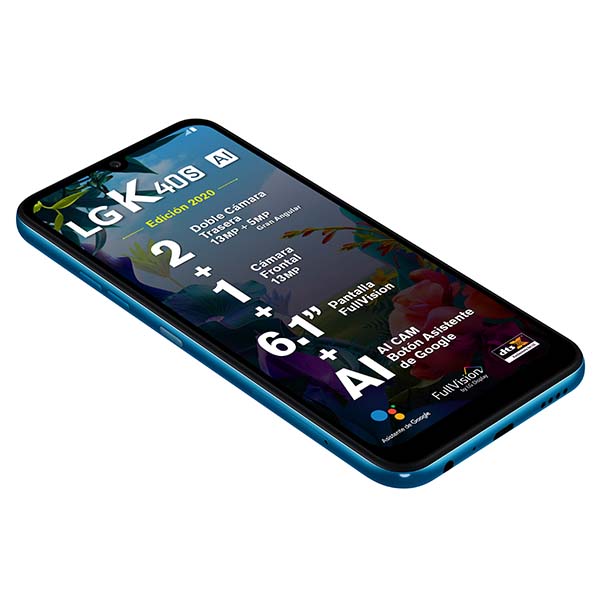 Celular LG LTE LMX430HM.AT K40S Color AZUL Telcel