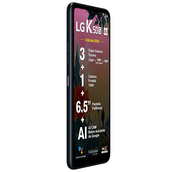 Celular LG LTE LMX540HM.AT K50S Color NEGRO Telcel