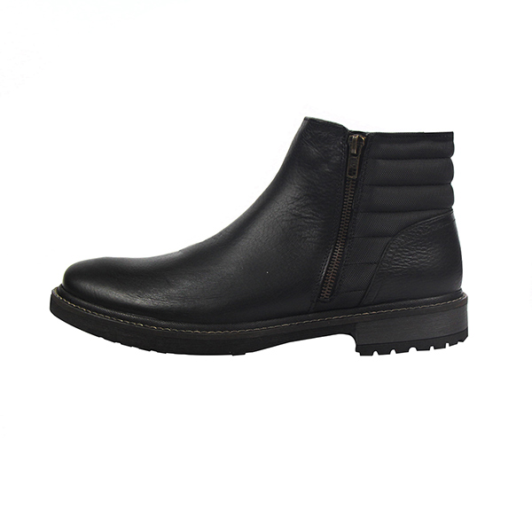 Capa de Ozono, botÃn para hombre, casual, piel, negro 020C60