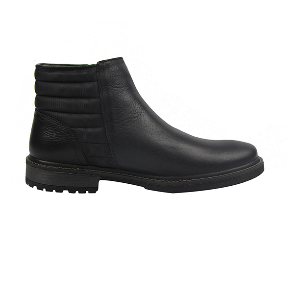 Capa de Ozono, botÃn para hombre, casual, piel, negro 020C60