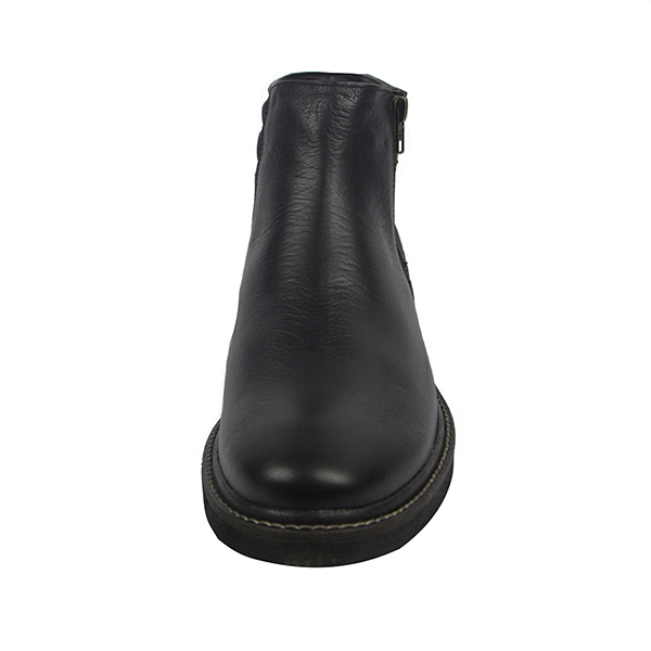 Capa de Ozono, botÃn para hombre, casual, piel, negro 020C60