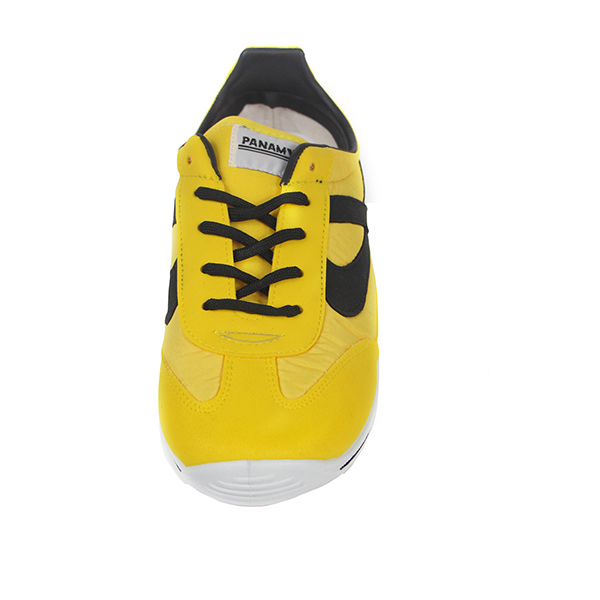 Panam tenis para hombre, casual, textil, amarillo 126C45