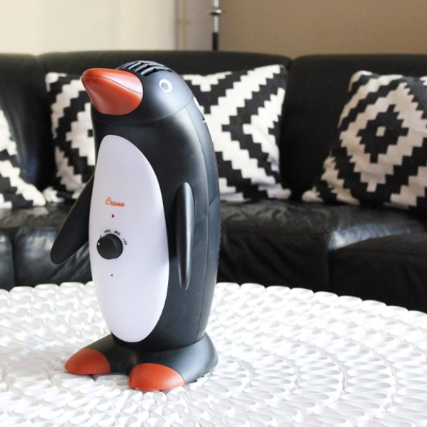 Purificador De Niebla Fría Ultrasónica Modelo Pinguino Marca CRANE 