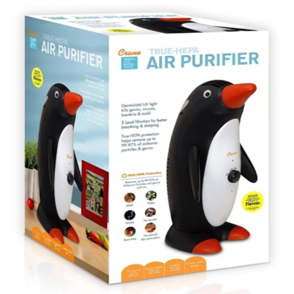 Purificador De Niebla Fría Ultrasónica Modelo Pinguino Marca CRANE 