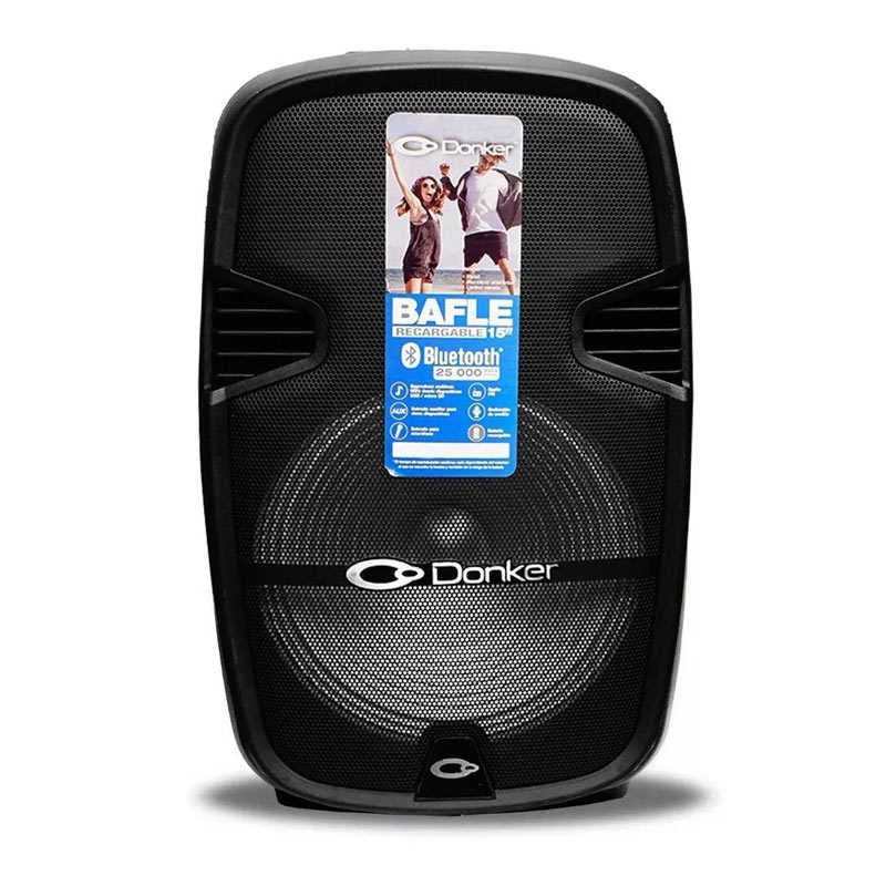 Bafle15 Donker KSR 25000w Potente Fm Control, Microfono, Bluetooth, Usb/sd
