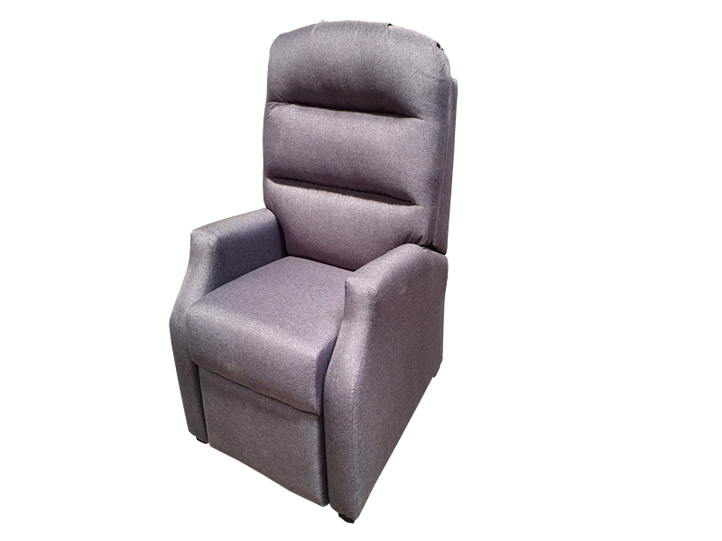 RECLINABLE SR NEW HILTON PROMO CURRY GRIS ESPACIO MUEBLES ENTREGA UNICAMENTE CDMX Y AREA METROPOLITANA