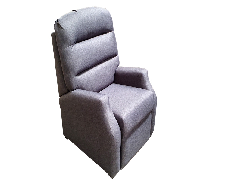 RECLINABLE SR NEW HILTON PROMO CURRY GRIS ESPACIO MUEBLES ENTREGA UNICAMENTE CDMX Y AREA METROPOLITANA