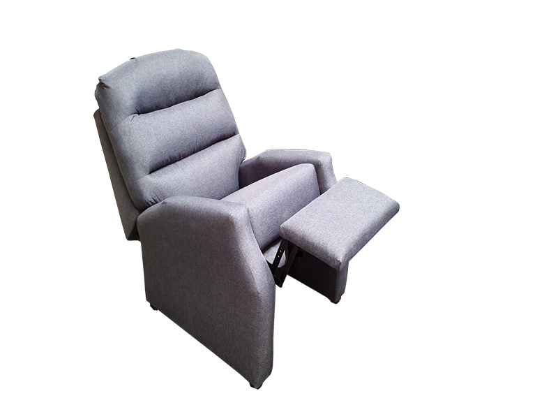 RECLINABLE SR NEW HILTON PROMO CURRY GRIS ESPACIO MUEBLES ENTREGA UNICAMENTE CDMX Y AREA METROPOLITANA