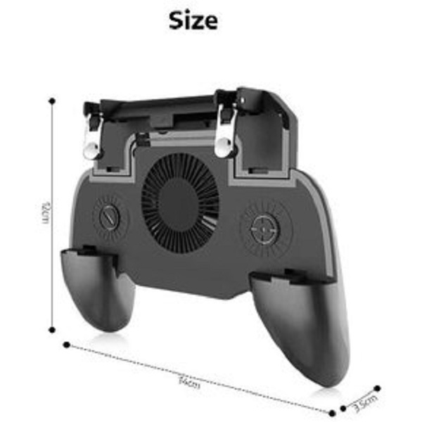 Gamepad Con Ventilador Control Para Pubg Fornite Free Fire