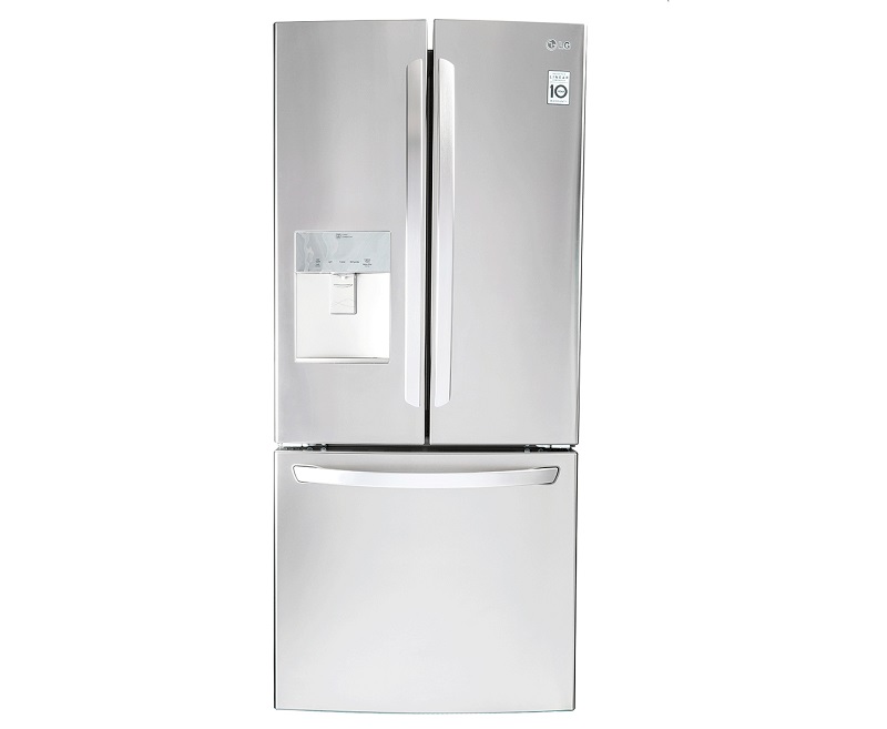 Refrigerador LG GF22WGS 22 Pies con Despachador de Agua Acero Inoxidable