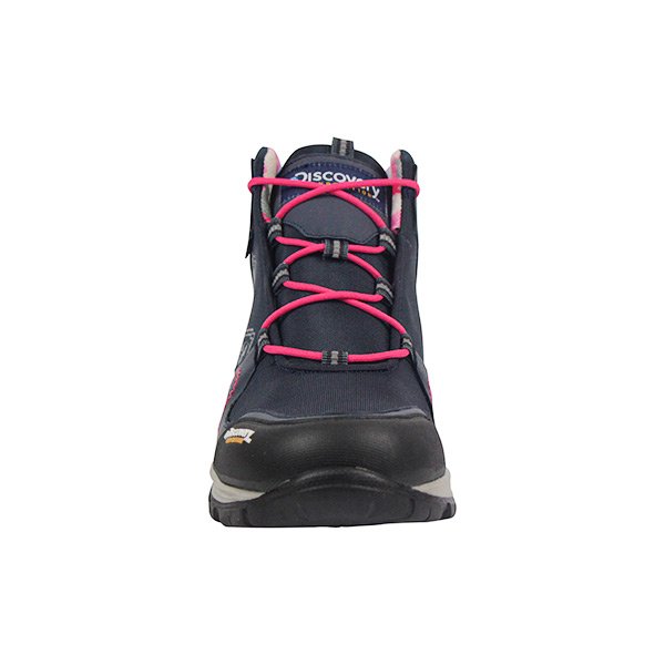 Discovery , Botines Dama Mujer Camping Cenderismo Azul y Rosa , 124D12