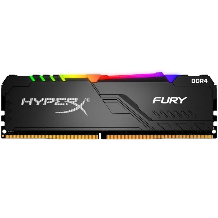 Memoria Ram DDR4 Kingston HyperX FURY RGB 2666MHz 8GB PC4-21300 HX426C16FB3A/8
