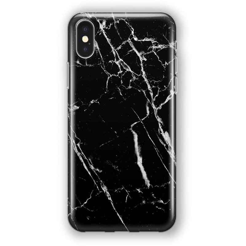 Funda Recover Marmol Negro iPhone XS MAX