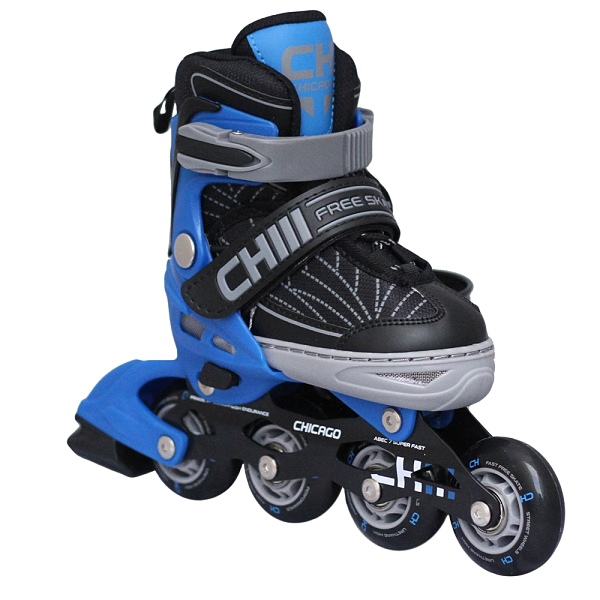 Patines Ajustables Chicago Para Niños Blue