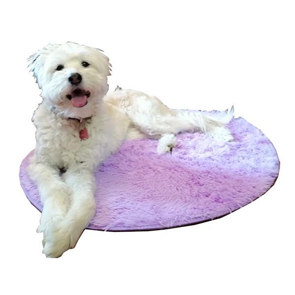 Tapeta Grande De Felpa Para Perros Innovapets Color Lila