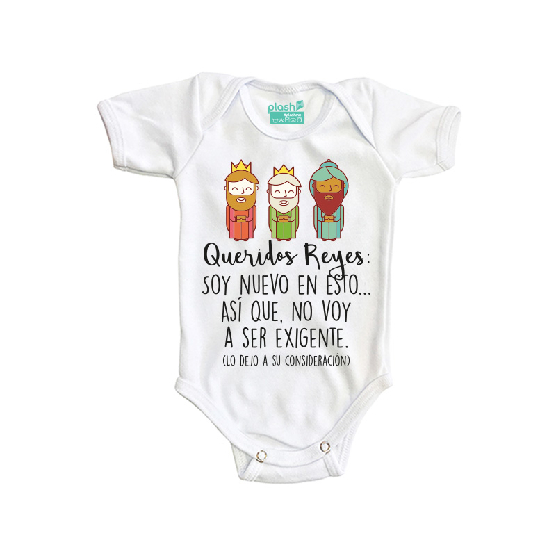 Pañalero Plash Estampado Queridos Reyes Nuevo