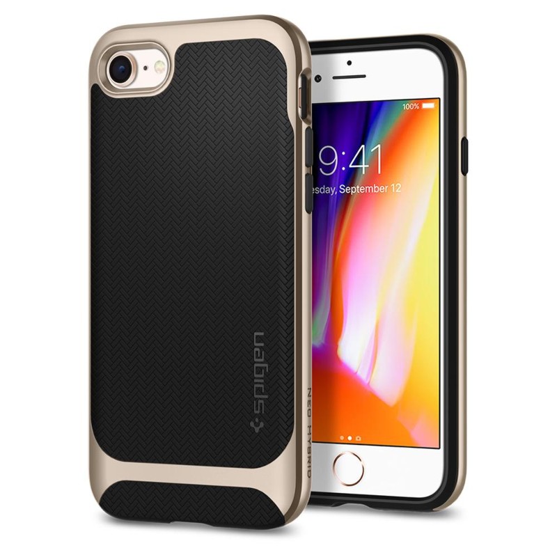 Funda Dorado Neo Hybrid Herringbone iPhone 8 Spigen