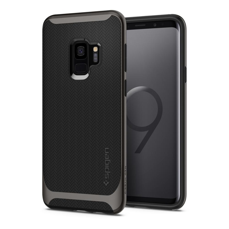 Funda Gunmetal Neo Hybrid Galaxy S9 Spigen