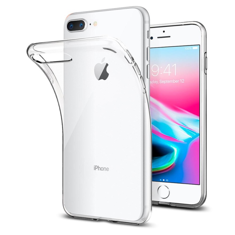 Funda Transparente Liquid Crystal 2 iPhone 8 Plus Spigen