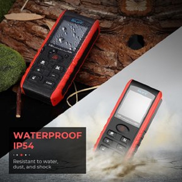 Medidor de Distancia Laser metro digital Telemetro distanciometro Flexometro