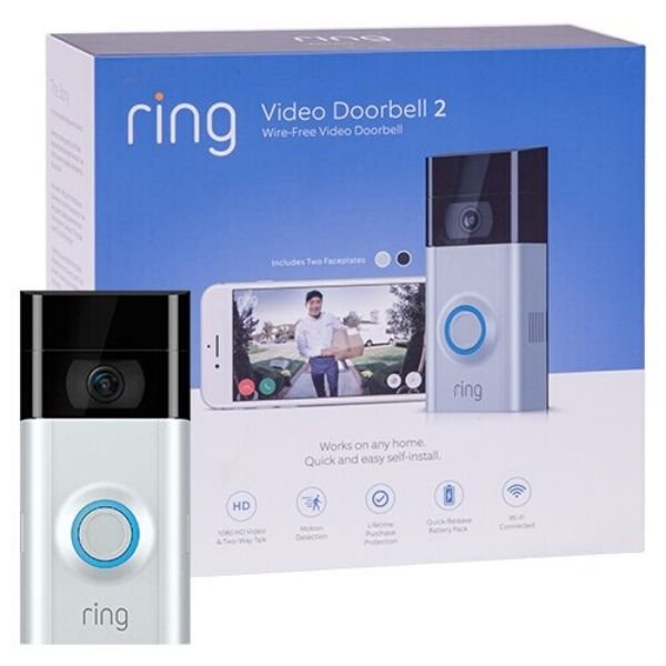 Timbre Inteligente Con Video Ring 2