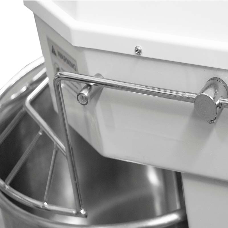 Amasadora Revolvedora 20lts Industrial 1Hp Tazón Acero Inoxidable 1 Velocidad