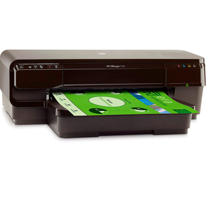 HP Impresora OfficeJet 7110 ePrinter H812A Red WiFi Doble ...