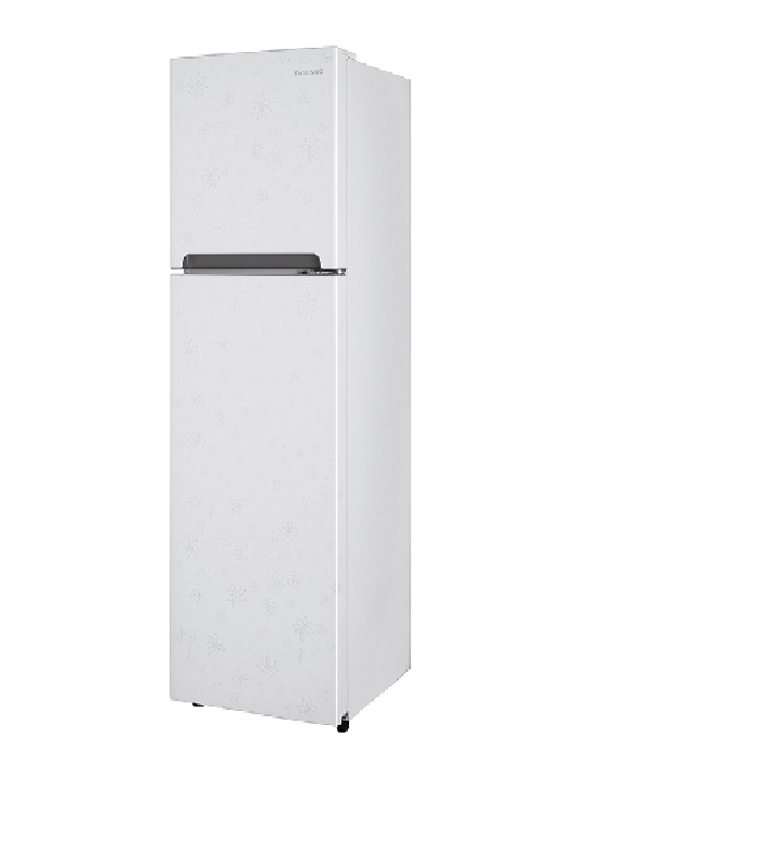 Refrigerador Daewoo DFR-25210GBN Blanco Diseño Floral