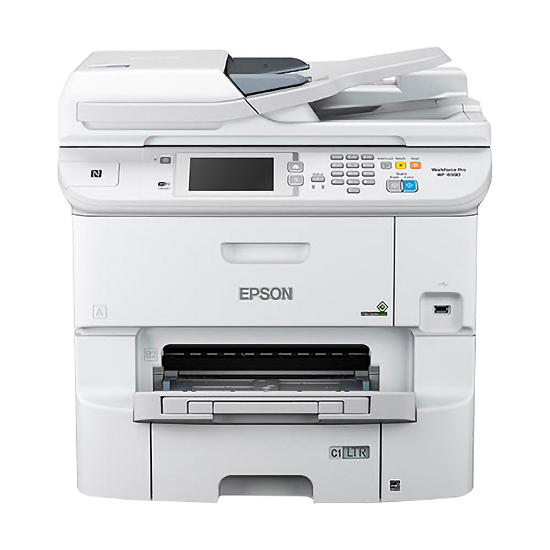 Multifuncional inkjet wifi color Epson WF-6590 carta y oficio +1 carga CMY