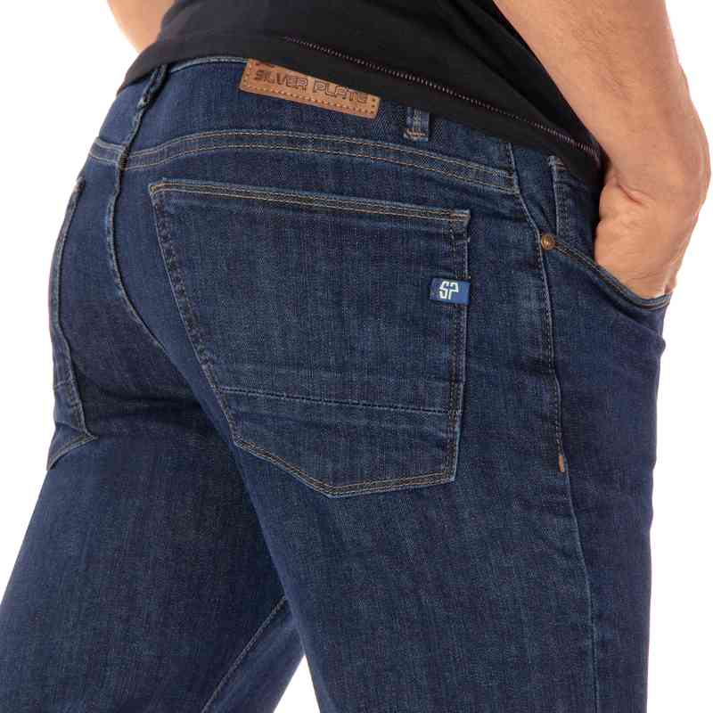 Jeans Silver Plate Regular Slim Fit Crotch 1802