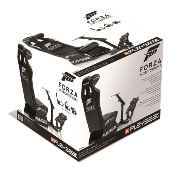 Asiento de Carreras Negro Modelo Forza Motorsport Marca PLAYSEAT