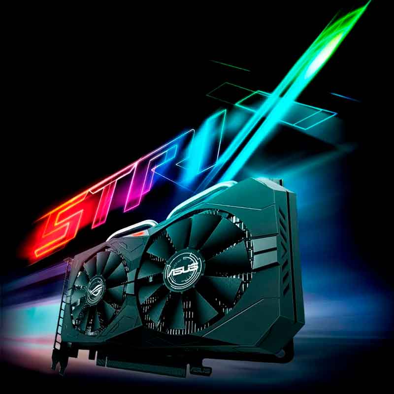 Tarjeta de Video ASUS Radeon RX 560 ROG STRIX 4GB GDDR5 ROG-STRIX RX560 O4G GAMING