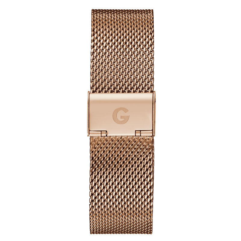 RELOJ G BY GUESS AMBASSADOR CABALLERO ORO ROSA