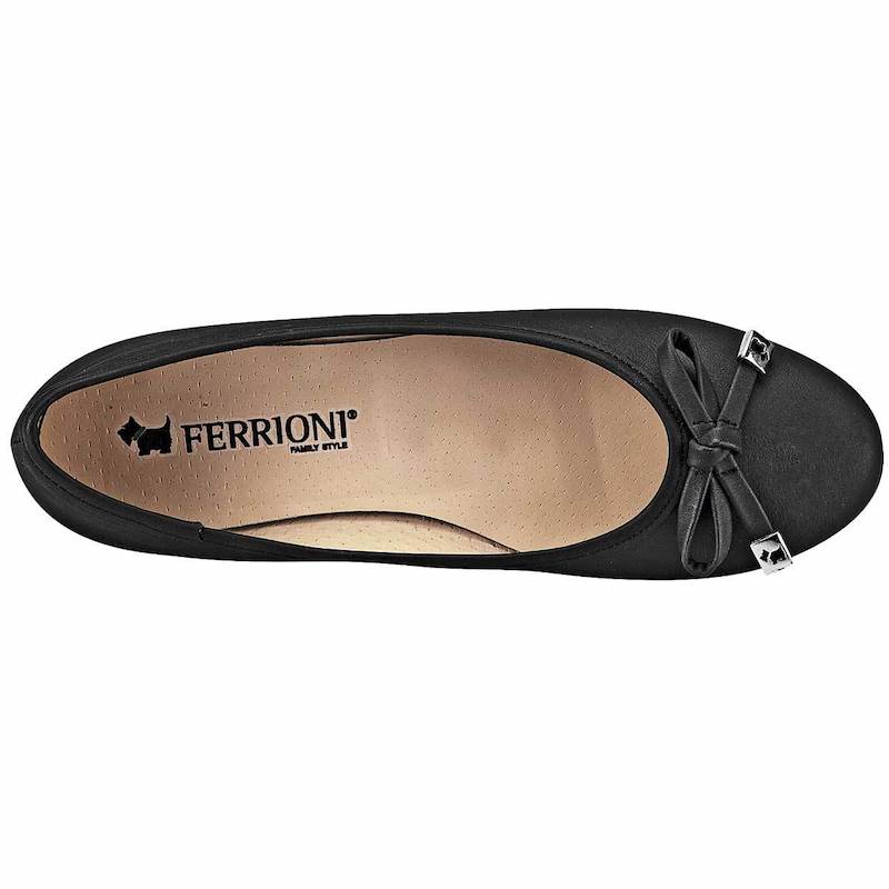 Flats clasicas Color Negro de Ferrioni