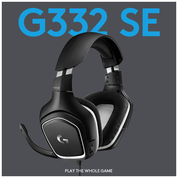 DIADEMA LOGITECH G332 SE GAMMING NEGRO-BLANCO 