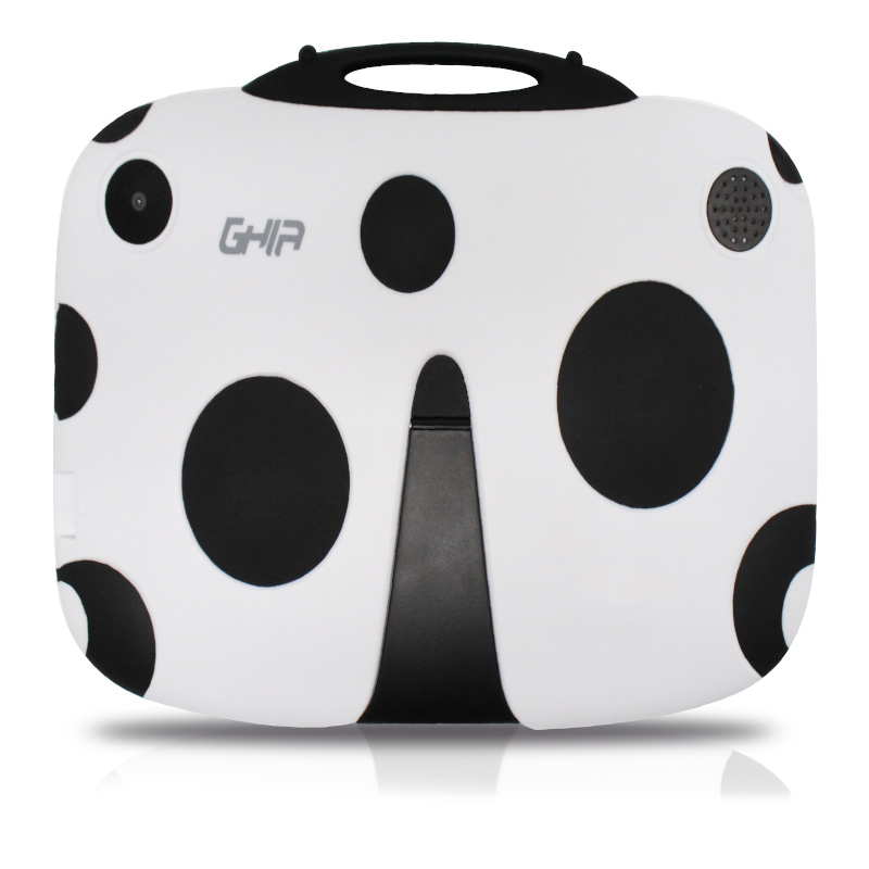 Tablet GHIA Kids Catarina - Pantalla de 7" - Quad Core 1.2 GHz - 1GB - 8GB - 2 Cámaras - Wi-Fi - Bluetooth - Android 8.1 - Blanco