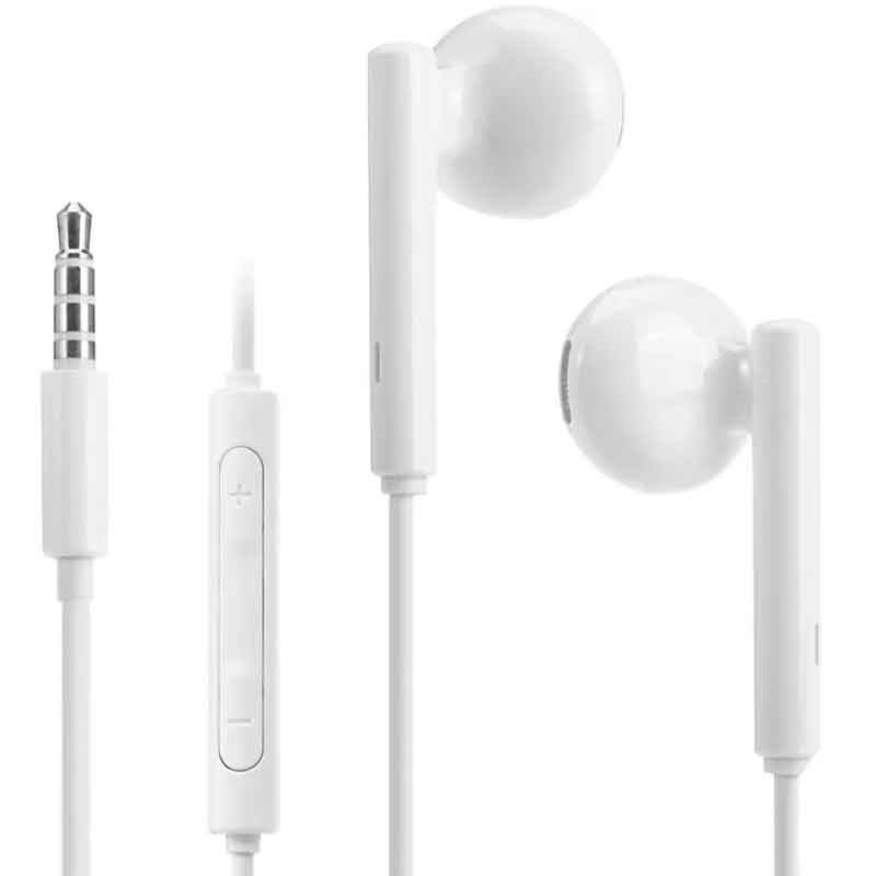 Audifonos Alambricos HUAWEI AM115 Manos Libres Jack 3.5 Blanco 