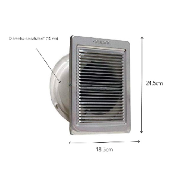 Extractor de aire para techo baño cocina E10 sanaire