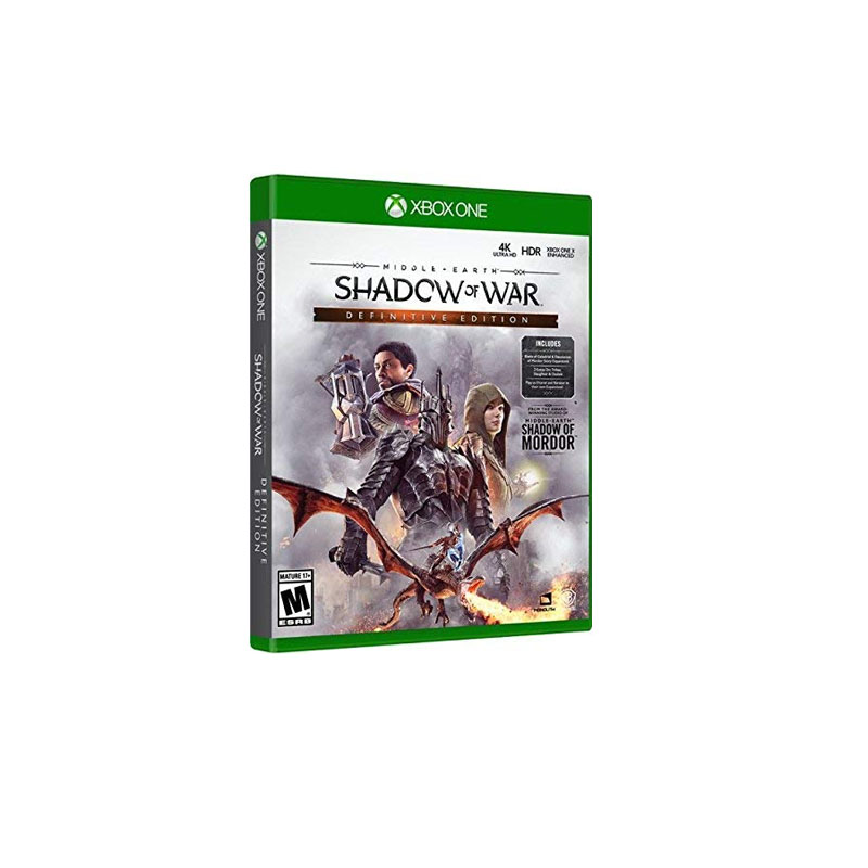 Xbox One Juego Middle Earth Shadow of War Definitive Edition