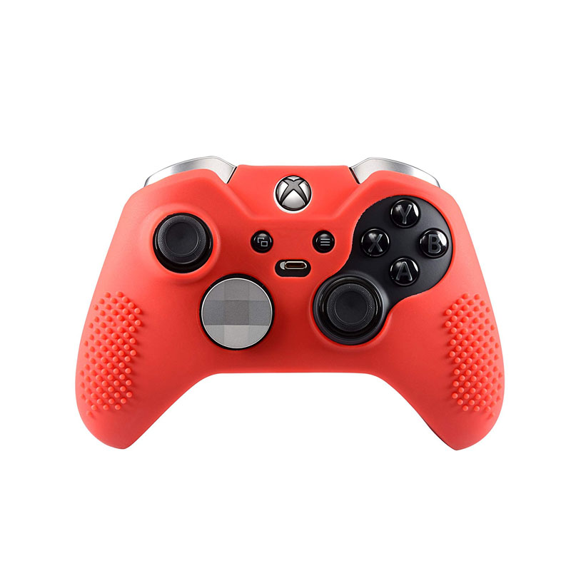 Xbox One Elite Funda Silicona Compatible Con Xbox One Elite (Roja)