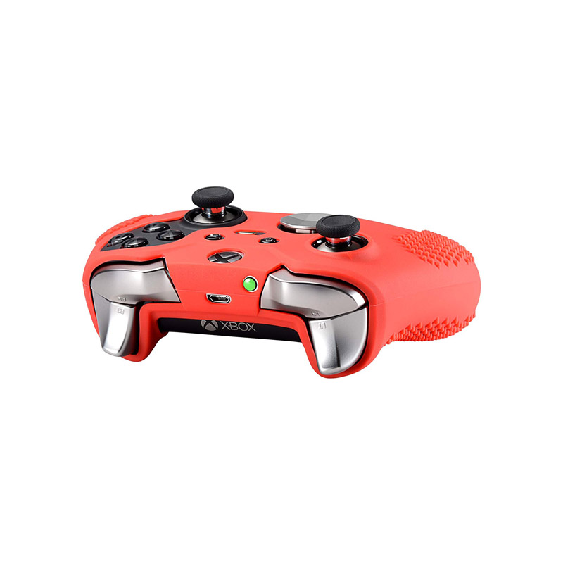 Xbox One Elite Funda Silicona Compatible Con Xbox One Elite (Roja)