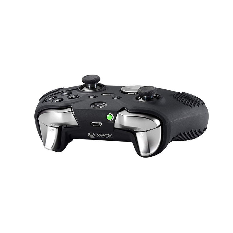 Xbox One Elite Funda Silicona Compatible Con Xbox One Elite (Negra)