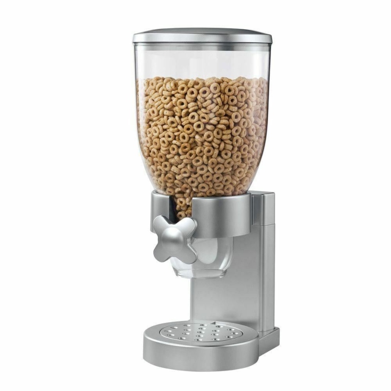Dispensador Individual de cereal color Plata Zevro Modelo GAT-102